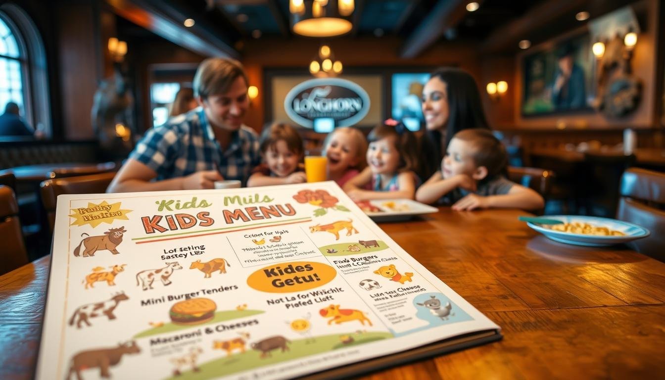 Longhorn Steakhouse Kids Menu